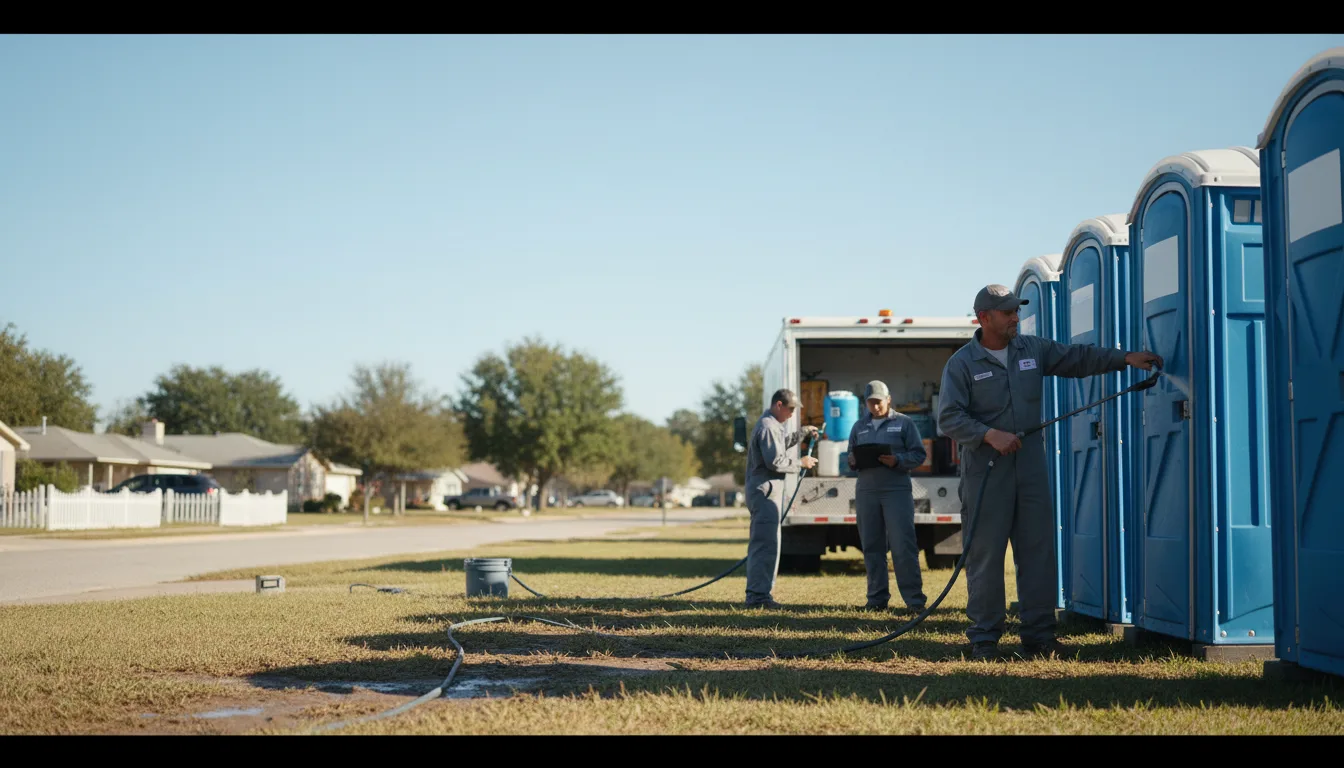 Long-Term Portable Toilet Rental in Lawley, AL near me